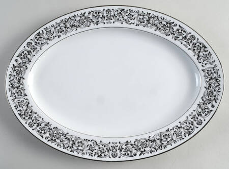 Kingsley 14" Oval Serving Platter