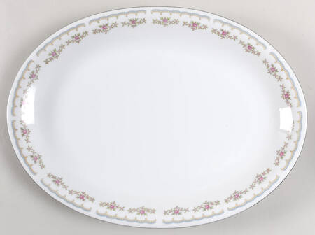 Margaret Anne 16" Oval Serving Platter