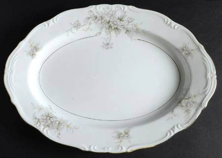 Olivia 12" Oval Serving Platter