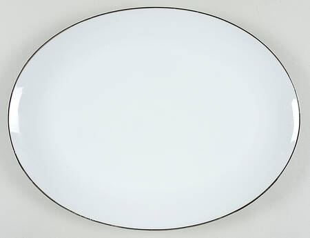 Platinum Knight 14" Oval Serving Platter