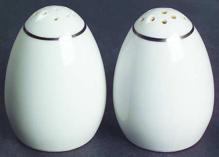 Platinum Knight Salt & Pepper Set