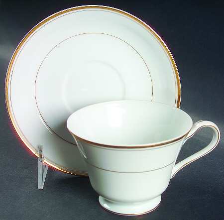 Regal Footed Cup & Saucer Set by Royal M-Mita