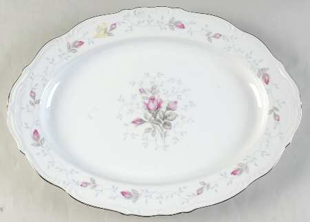 Romance 16" Oval Serving Platter