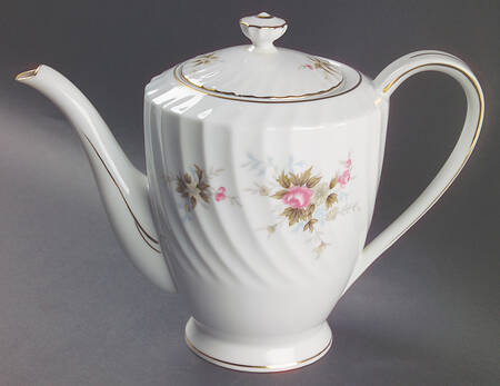 Romance (Floral Rim) Coffee Pot & Lid