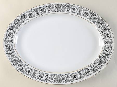Seville 16" Oval Serving Platter by Royal M-Mita