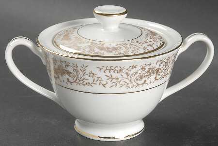 Valencia Sugar Bowl & Lid
