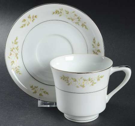 Virginia Footed Cup & Saucer Set by Royal M-Mita