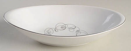 Whirl (Meito) 11" Oval Vegetable Bowl