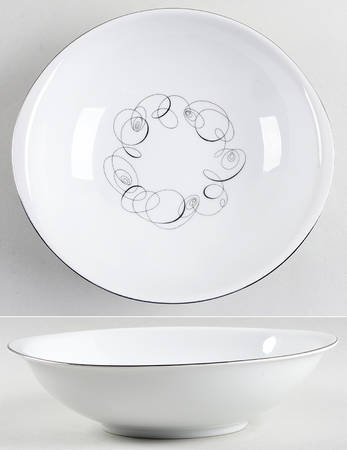 Whirl (Meito) 9" Round Vegetable Bowl
