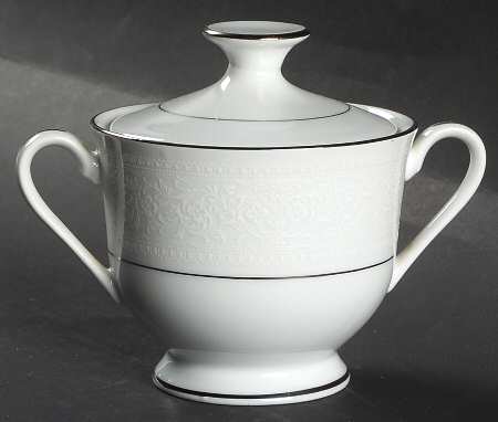 Antique Lace Sugar Bowl & Lid