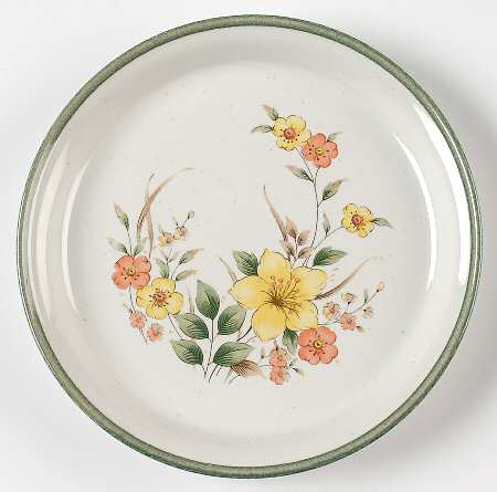 Field Song Salad Plate