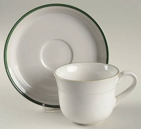 Field Song Flat Cup & Saucer Set