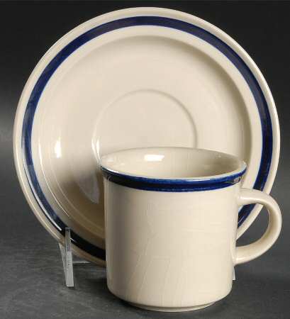 Highness Flat Cup & Saucer Set