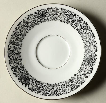 Midnight Lace Saucer