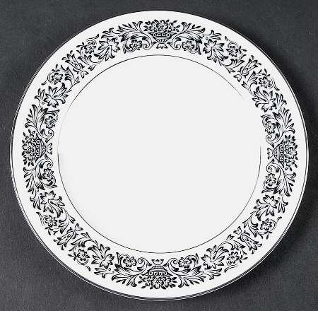 Midnight Lace Bread & Butter Plate