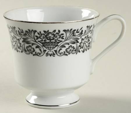 Midnight Lace Footed Cup
