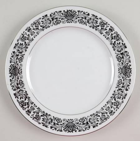Midnight Lace Salad Plate