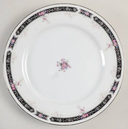 Midnight Mood Salad Plate