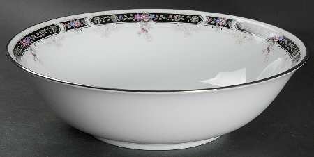 Midnight Mood 9" Round Vegetable Bowl