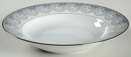 Moon Shadow Large Rim Soup Bowl