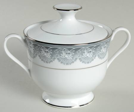 Moon Shadow Sugar Bowl & Lid
