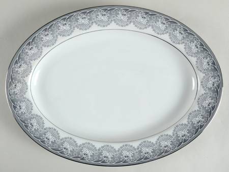 Moon Shadow 14" Oval Serving Platter