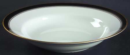 Nocturne Large Rim Soup Bowl