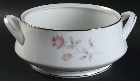 Rose Crest Round Vegetable No Lid
