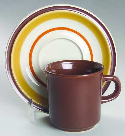 Valencia Flat Cup & Saucer Set