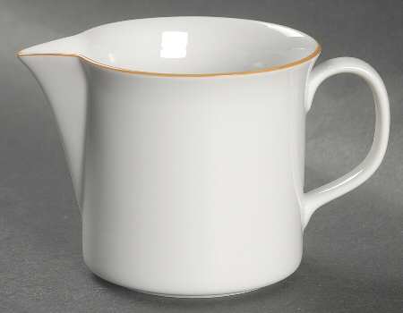 A La Carte (Mustard Trim) Creamer