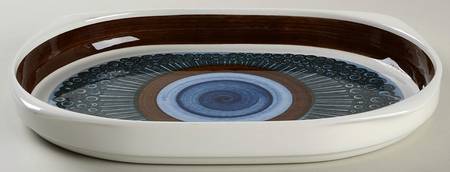 Amanda 12" Oval Serving Platter