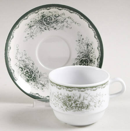 Anna Flat Cup & Saucer Set