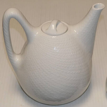Blue Fire Teapot & Lid