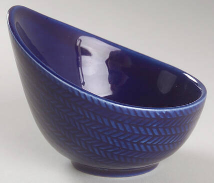 Blue Fire Open Sugar Bowl