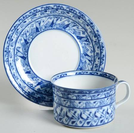 Cobolti Flat Cup & Saucer Set