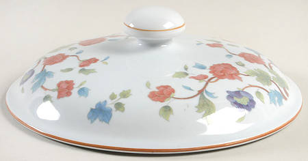 Eden (Brown Trim) Lid for Round Vegetable