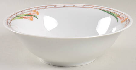 Fleur Peach Coupe Cereal Bowl