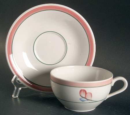 Jenny Flat Cup & Saucer Set