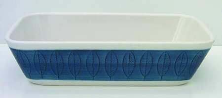 Koka Blue 9" Rectangular Baker