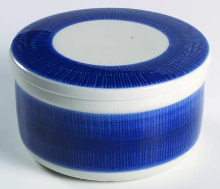 Koka Blue Storage Jar & Lid