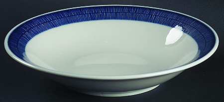 Koka Blue Rim Soup Bowl