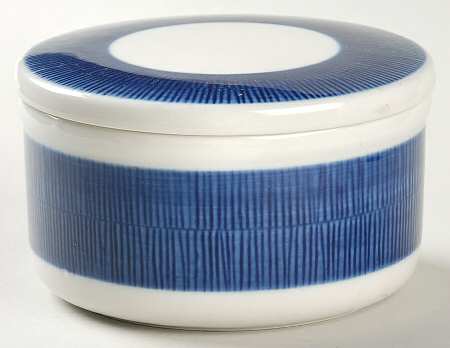 Koka Blue Sugar Bowl & Lid