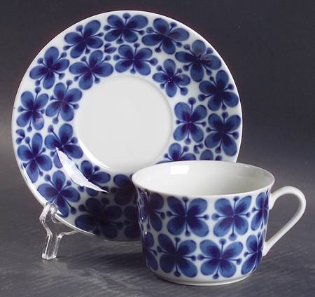 Mon Amie Flat Cup & Saucer Set