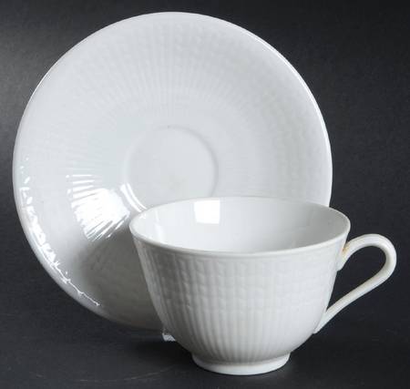 National Service Flat Cup & Saucer Set