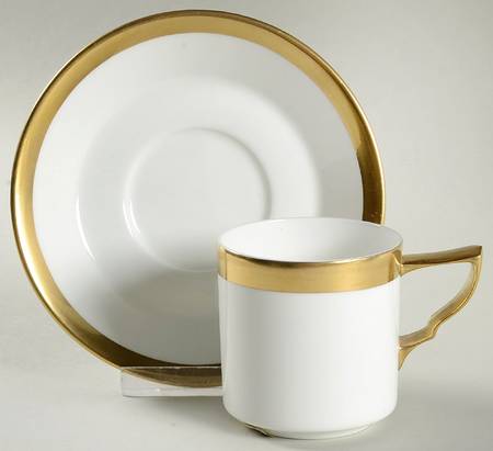 Nobel Flat Cup & Saucer Set