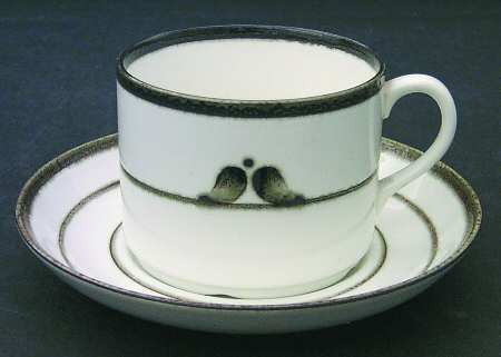 Nordica Flat Cup & Saucer Set