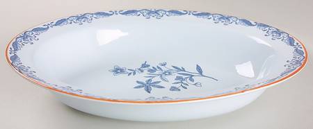 Ostindia 9" Oval Vegetable Bowl
