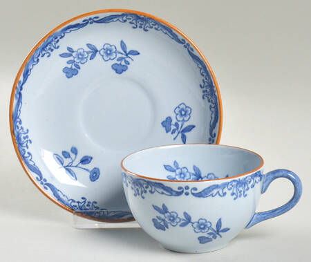 Ostindia Flat Demitasse Cup & Saucer Set