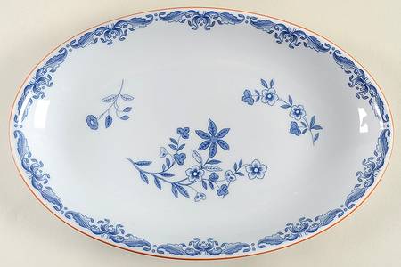 Ostindia 13" Oval Serving Platter