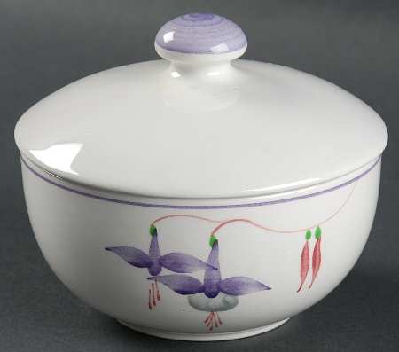 Poem Sugar Bowl & Lid